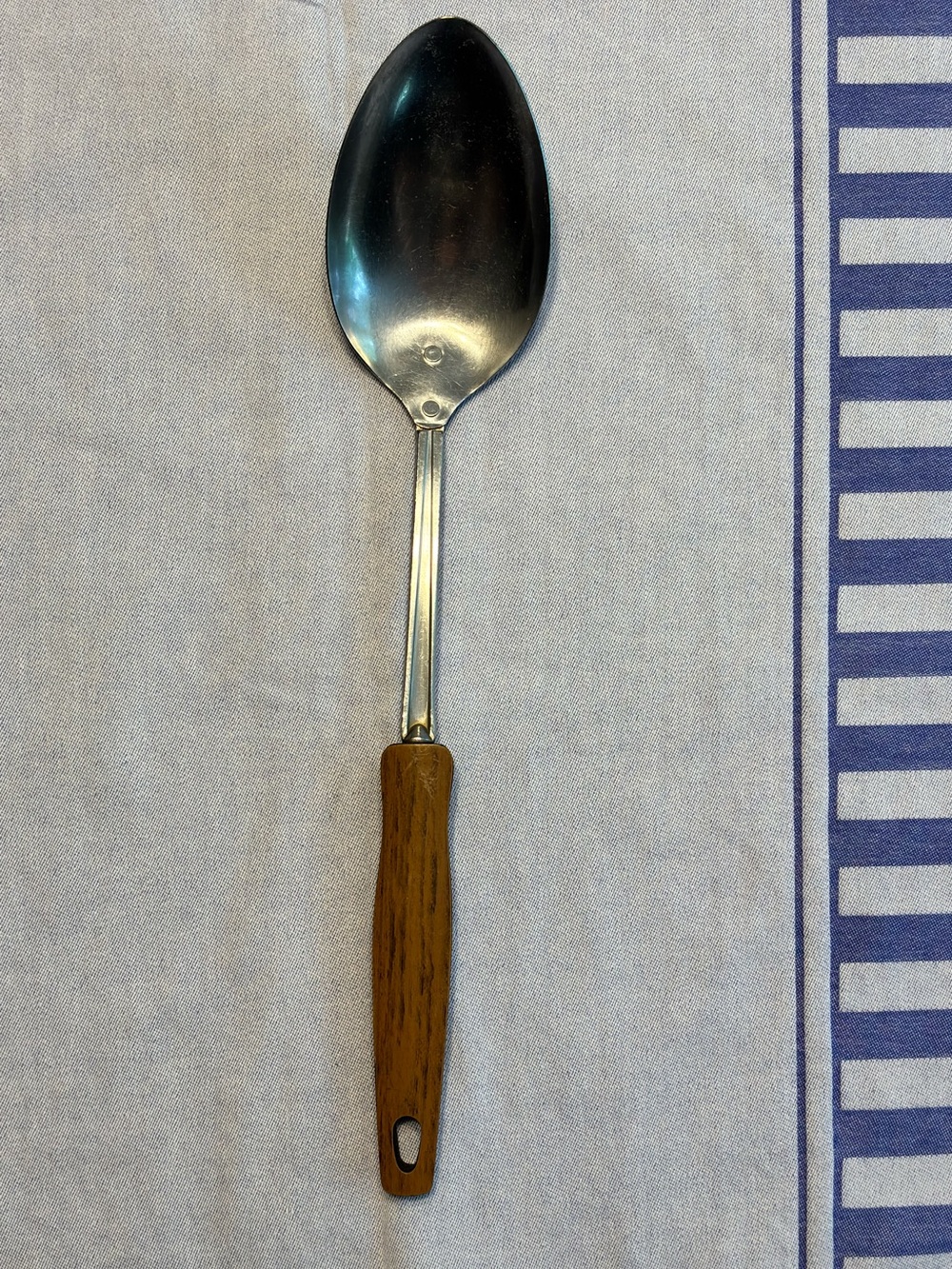 Vintage EKCO Stainless Steel Serving Spoon